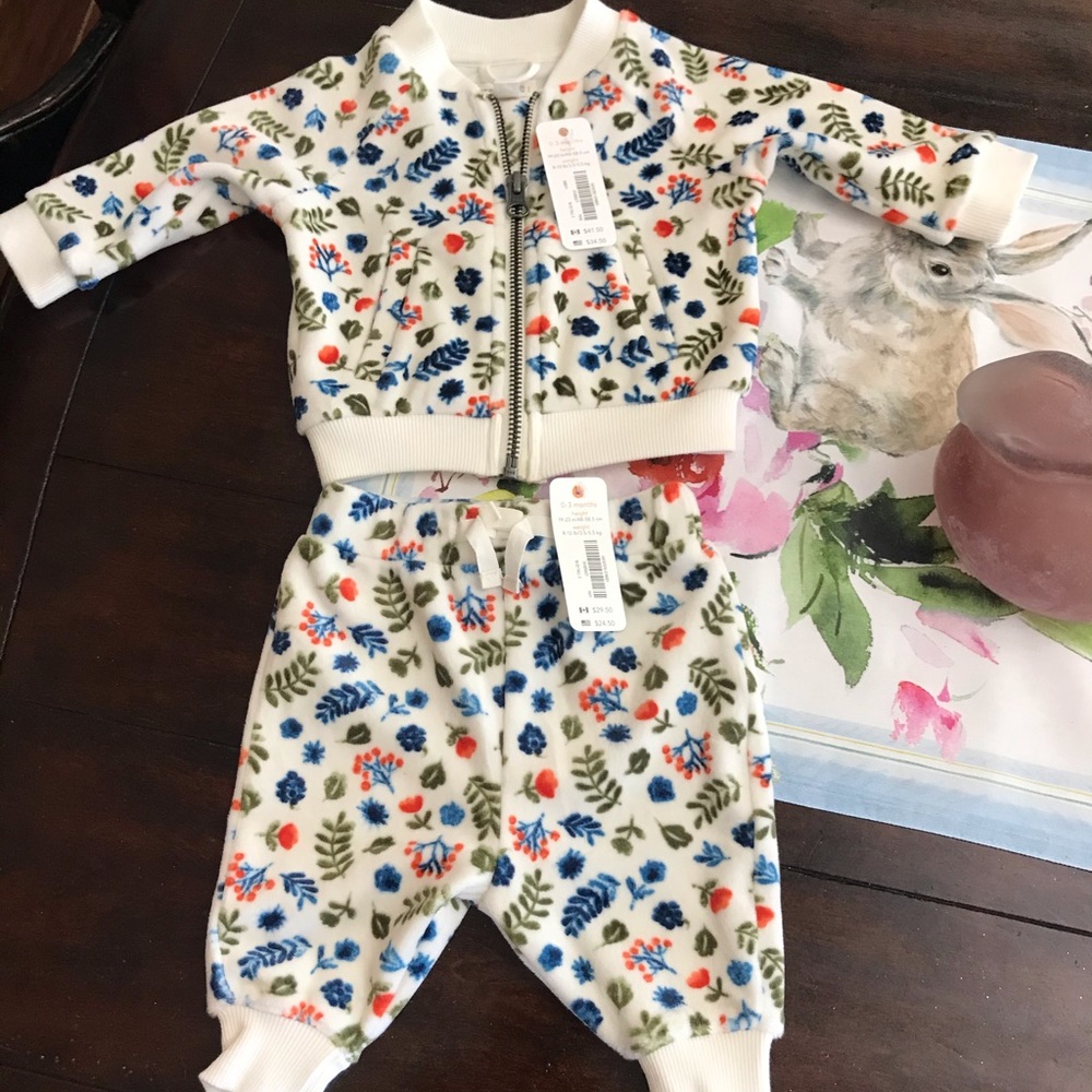 🎀 Gymboree Matching Set 0-3 Months new with tags